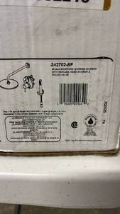 lot 17038 image: Delta Monitor 14 Series Shower System 342702-SP - Retail $439