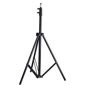 lot 17071 image: Riqiorod Light Stand, 7-Foot Photography Tripod Stand, Floor Selfie Ring Light Support for Studio, Umbrella, Backdrop, LED Panel, Speedlite Flashes, Reflector, Strobes, Video Lights - Retail $21