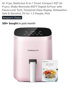 lot 17085 image: Beelicious Pro 8-in-1 Smart Air Fryer - Retail $199