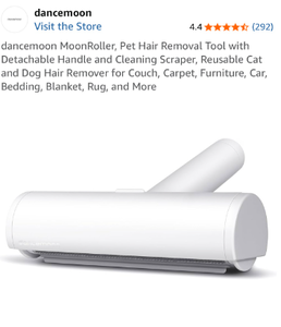 lot 17109 image: Dancemoon Pet Hair Removal Roller (missing handle) - Retail $19