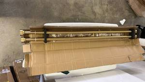 lot 17152 image: Drapery rods - Retail $0