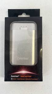 lot 17178 image: Ewarmer HT621 Hand Warmer Power Bank - Retail $25