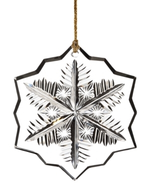 lot 12246 image: Marquis by Waterford 2014 Annual Snowflake Christmas Ornament
