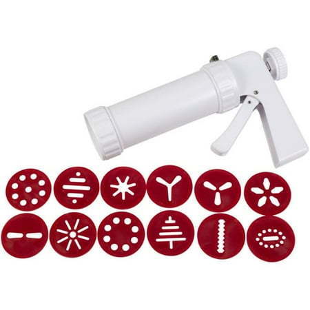 lot 12250 image: Wilton W46844 Christmas - Cookie Press, 13 Piece