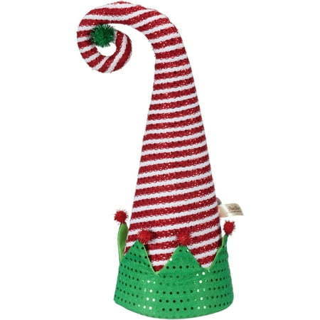 lot 12336 image: Holiday Time Elf Hat Christmas Tree Topper