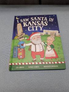 lot 3193 image: I Saw Santa in Kansas City Childrens Book