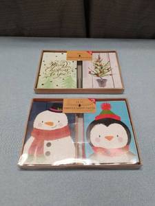lot 3201 image: Embellished Christmas Card Set