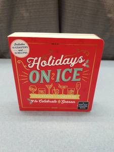 lot 3245 image: Holidays on Ice Cocktail Recipe Box