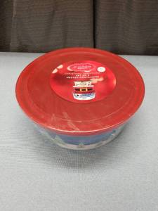 lot 3267 image: St. Nicholas Square Christmas Nested Containers Set