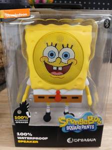 lot 42529 image: SpongeBob SquarePants Bluetooth Waterproof Speaker - Retail $45