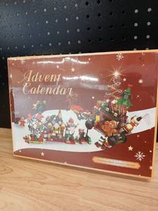 lot 42561 image: Christmas Block Advent Calendar  - Retail $36