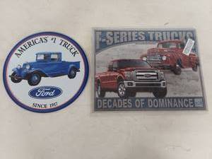 lot 3735 image: Ford Trucks Tin Sign Collection