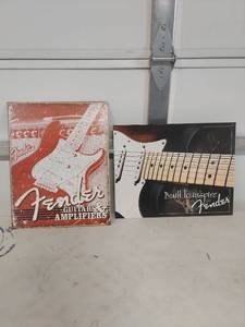 lot 3747 image: Fender Guitars Metal Sign Collection