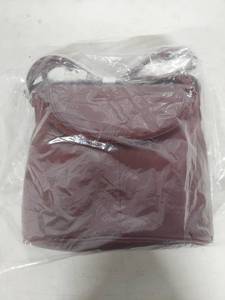 lot 3769 image: MAXX New York Burgundy Leather Handbag