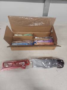 lot 3808 image: Wholesale Reading Glasses Lot - 8 pair JM New York 1.50