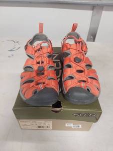 lot 3811 image: Keen Whisper Hot Coral Sport Sandals - Size US 7.5