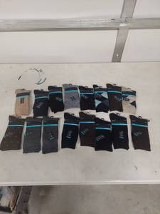 lot 3884 image: Attention Brand Dress Socks Multi-Pack