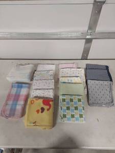 lot 3927 image: Mixed Baby Receiving Blankets Lot
