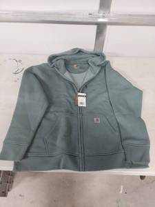lot 3979 image: Carhartt Womens Relaxed Fit Zip-Up Hoodie XXL
