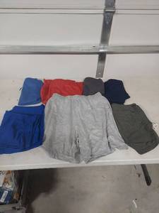 lot 4021 image: Mixed Color Cotton Gym Shorts Lot - Size Large