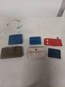 lot 4034 image: Collection of Leather Wallets - Mixed Colors