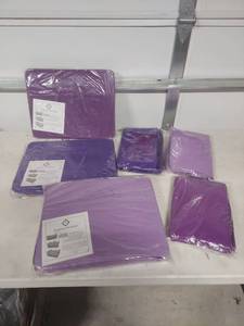 lot 4036 image: Purple Storage Organizer with Divider by JM