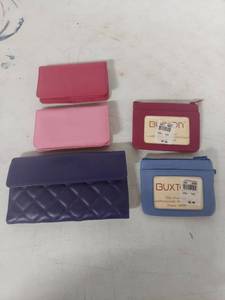 lot 4058 image: Buxton Multi-Color Leather Wallet Collection