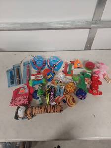 lot 4065 image: Dog Supplies Bundle with Toys and Accessories