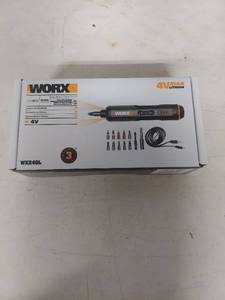 lot 1246 image: WORX 4V Lithium Screwdriver