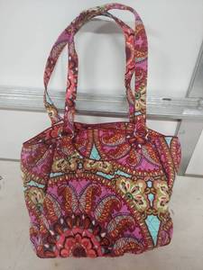 lot 1266 image: Vera Bradley Resort Medallion Frannie Crossbody Bag