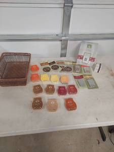 lot 1300 image: Scentsy Wax Collection with Warmer and Accessories