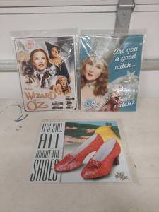 lot 1324 image: The Wizard of Oz Movie Tin Signs