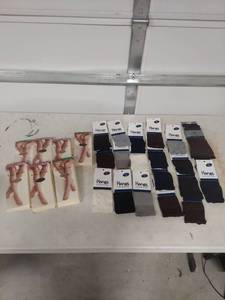 lot 1345 image: Hanes Legwear and Knee Highs Collection
