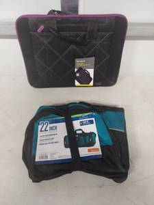 lot 1352 image: Targus Pulse 16 Laptop Case & Protege 22 Sport Duffle Bag