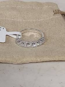 lot 1359 image: Platinum Plated Sterling Silver 1.89CTW Bella Luce CZ Ring