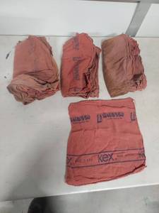 lot 1480 image: (30) Washable Shop Rags Bundle