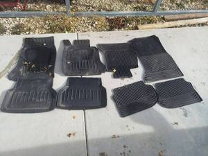 lot 1483 image: BMW and Pro Line Car Floor Mats Set