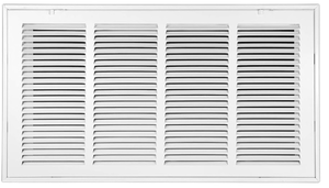 lot 15071 image: White Metal Return Air Grille - Retail $70