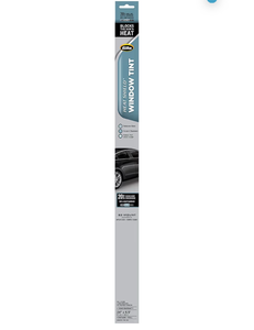 lot 13781 image: Gila Heat Shield 20% VLT Automotive Window Tint DIY Heat Control Glare Control Privacy 2ft x 6.5ft (24in x 78in) - Retail $14