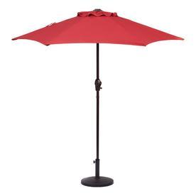 lot 2335 image: Garden Treasures Market 7.5-ft Patio Umbrella Blue color