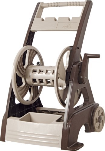 lot 2348 image: NeverLeak by Ames Plastic 250-ft Cart Hose Reel