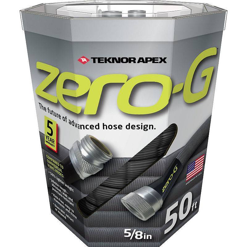 lot 2358 image: Zero-G 58-in x 50-ft Premium-Duty Kink Free Garden Hose