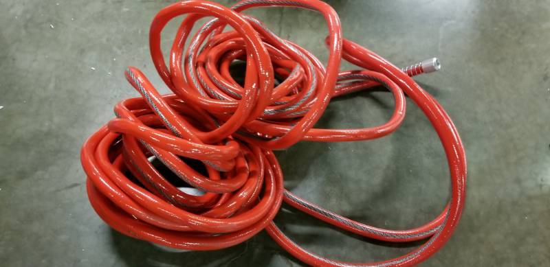 lot 2361 image: Heavy duty large diameter garden hose