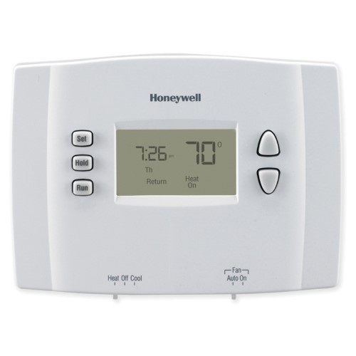 lot 7163 image: Honeywell RTH221B Basic Programmable Thermostat