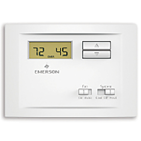 lot 7168 image: White-Rodgers NP110 Non-Programmable Single Stage Thermostat