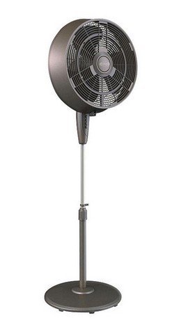 lot 2391 image: Pelonis Misting Stand Fan 16 In. Oscillating 3 Speed