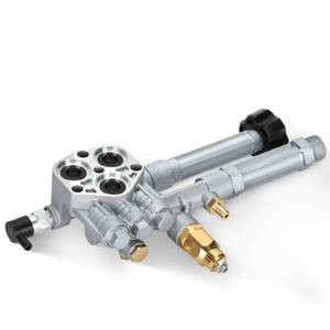 lot 1006 image: Pressure Washer Pump Head Assembly AR42518,Compatible with Troy Bilt SRMW Pumps SRMW2.2G26RMW2.2G24,RMW2G20 RMW2G23B RMW2.2G20D SRMW2.2G26 RMW2G24 RMW2G25��Pressure Washer Pump Head AR43061 AR42940 - Retail $1,714