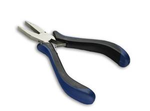 lot 1107 image: HURON Precision Pliers, Springloaded, Flat Nose, 4.75 In (131025100 pc) (1pc) - Retail $6
