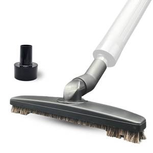 lot 1168 image: for Shop Vac Upgraded Vacuum Brush Attachment with Horse Hair Soft Bristles and Flexible Brush Head - Work on Low Carpet, HardwoodTilesHard Floors (for Shop-Vac Using 1 14 & 2 12 Accessories) - Retail $20