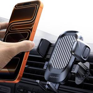 lot 1196 image: REEVAA Military Grade Car Vent Phone Mount Metal Hook, Ultra Stable, Universal Cell Phone Air Vent Holder, Car Accessories Compatible with iPhone 17 Air Pro Max 16 15 Samsung Ultra S24 S25 - Retail $20